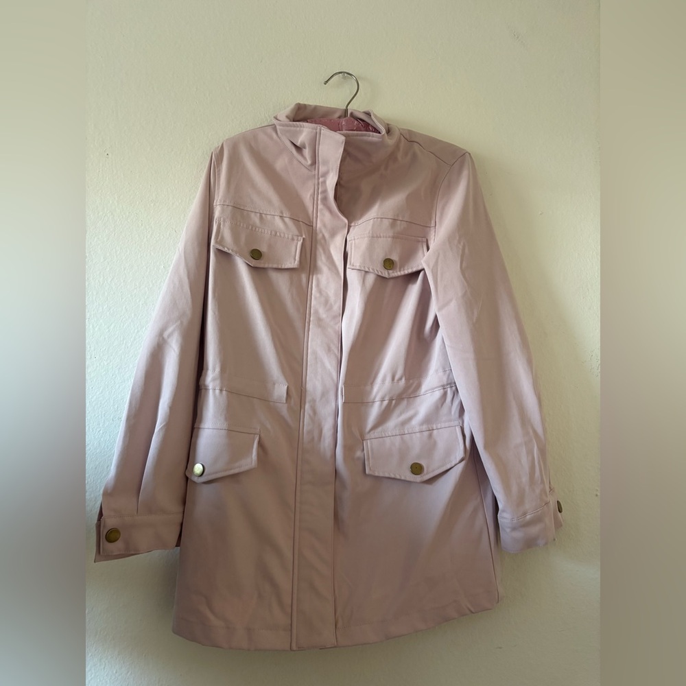 Women's Pink Zip Up Winter vaction Jacket